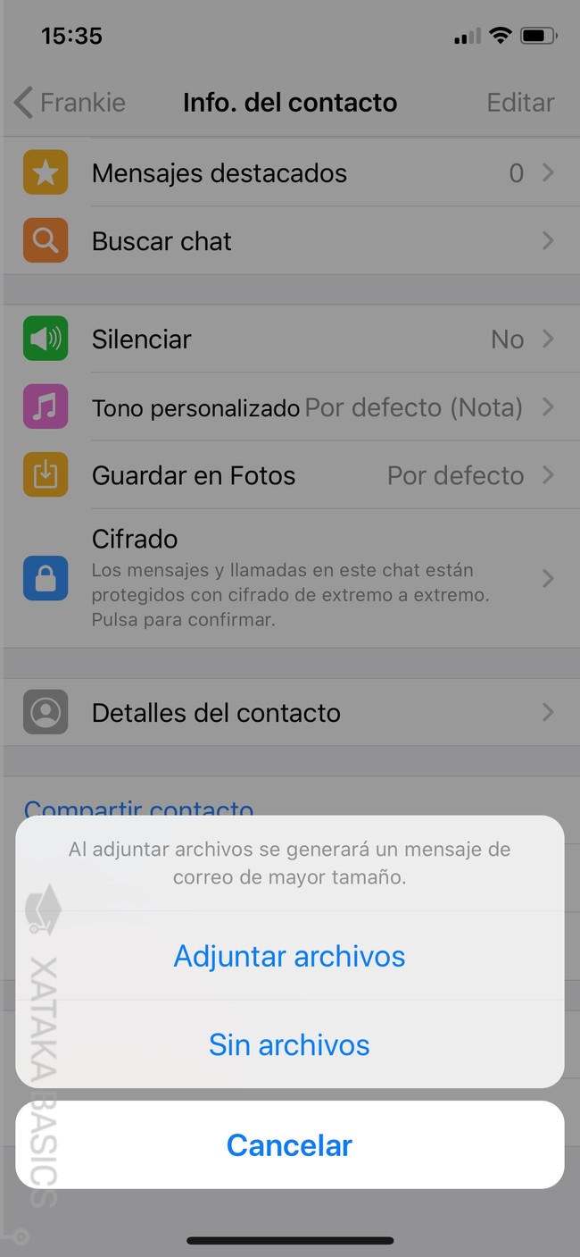 Cómo descargar o exportar las conversaciones de WhatsApp para