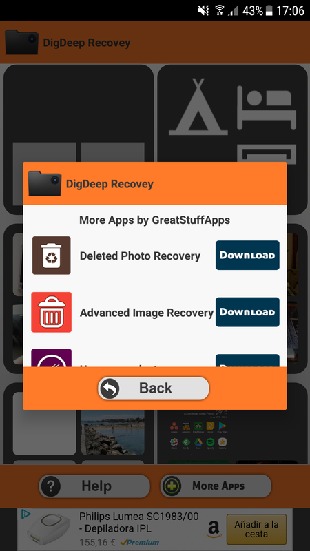 Recover your deleted photos on Android with DigDeep_1