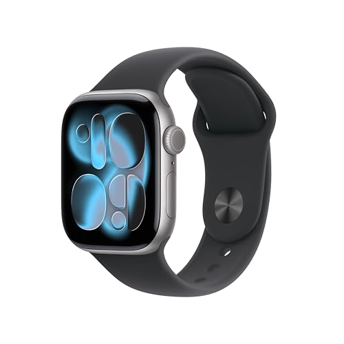 Apple Watch Series 11 GPS con Caja de Aluminio en Gris Espacial de 42 mm y Correa Deportiva Negra