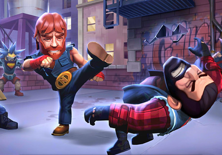 Nonstop Chuck Norris ya disponible en Android: así es el divertido juego de lucha del mítico actor