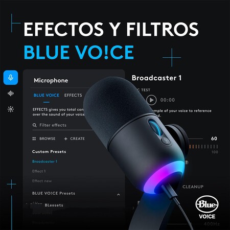 Microfono Ligitech G Yeti Gx
