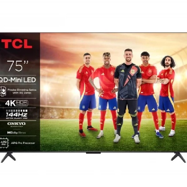 TV TCL 75C61KX2 75" (190,5 cm), MiniLED, 4K UHD