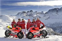 MotoGP 2011, primera jornada de pruebas del equipo Ducati en Jerez