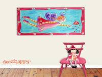 Cuadros pintados a mano para la habitación infantil