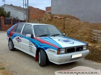 Bestial transformación casera de un viejo Lancia Delta