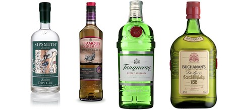 4 ofertas de Amazon en ginebra y whisky de primeras marcas