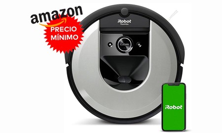 Más barato todavía: ahora Amazon te deja el robot aspirador de gama alta Roomba i7156 a su precio más bajo hasta la fecha, por sólo 478,51 euros