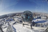 El SkyView, observa Estocolmo desde el cielo