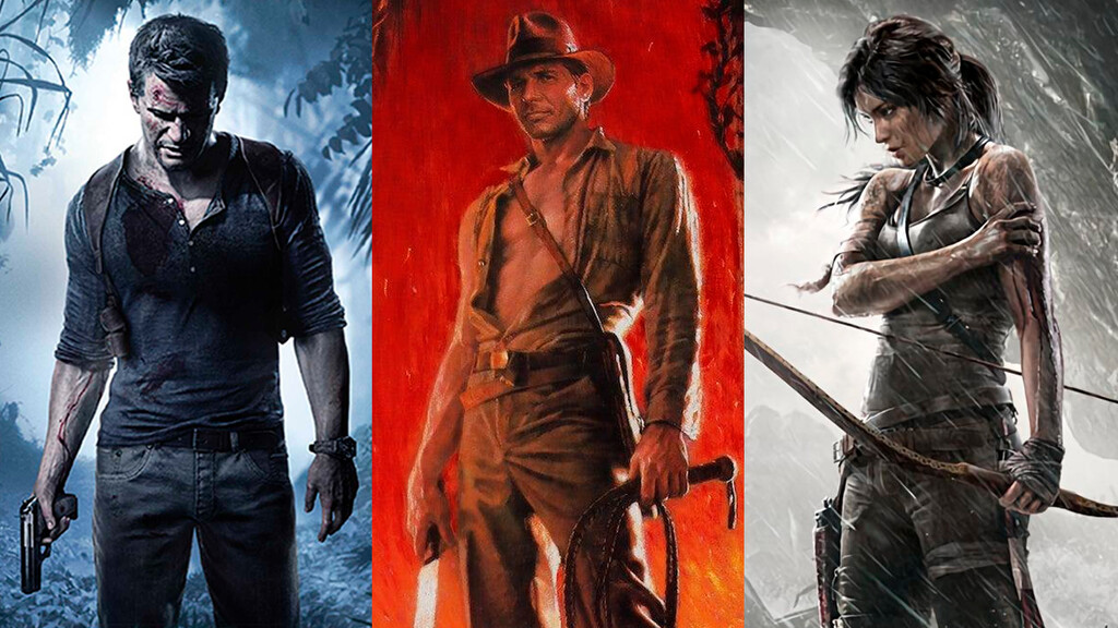 Indiana Jones, Lara Croft o Nathan Drake, ¿quién gana en una pelea de cazatesoros? Indiana Jones, Lara Croft o Nathan Drake, ¿quién gana en una pelea de cazatesoros?