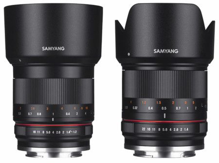 Samyang presenta dos nuevos objetivos para CSC: 50mm f1.2 y 21mm f1.4