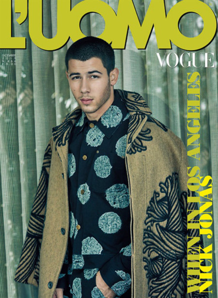 Nick Jonas termina el año con dos portadas a sus espaldas