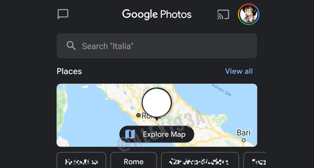 Google Fotos está probando un nuevo mapa de búsqueda para encontrar tus fotos más fácilmente