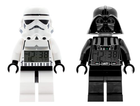 Despertadores Lego Star Wars rebajados en Zavvi: Stormtrooper o Darth Vader por 23,99 euros