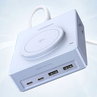 La extensión definitiva de UGREEN: carga inalámbrica, cuatro USB y cuatro enchufes a buen precio