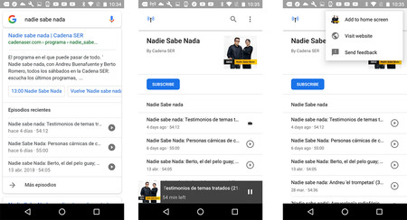 Así es como Google quiere ser tu reproductor de podcast favorito