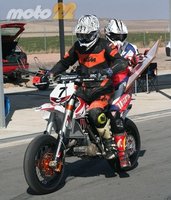BMW G450 X Supermotard: Empezamos a rodar