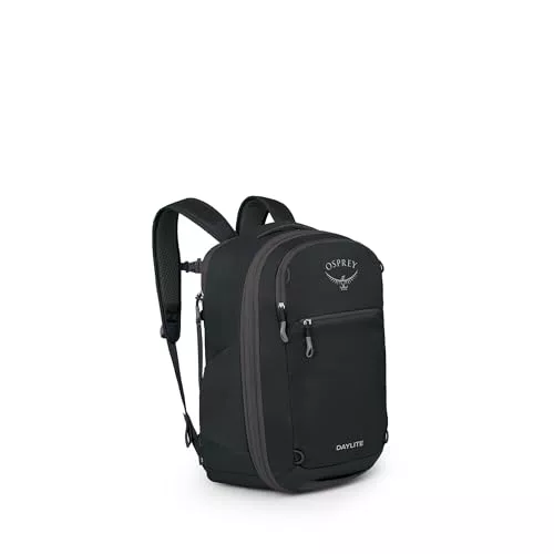 Osprey Daylite Mochila de viaje de cabina, Ampliable 26+6L, Black