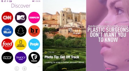 Ya está aquí 6discover: la app de Rudy Huyn para Snapchat Discover