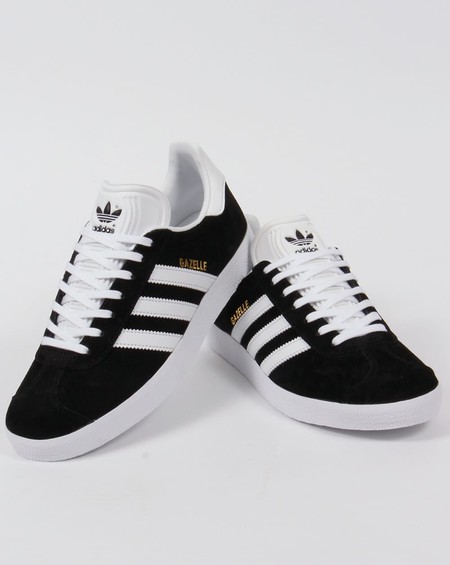 Zapatillas clásicas Adidas Gazelle Black & White por 67,50 euros con este cupón