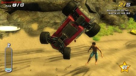 'Smash Cars'. Vídeo del circuito playero