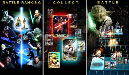 Star Wars Force Collection, un juego de cartas coleccionables para iOS para caballeros Jedi o no