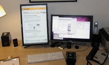 Pantallas panorámicas para mejorar la productividad