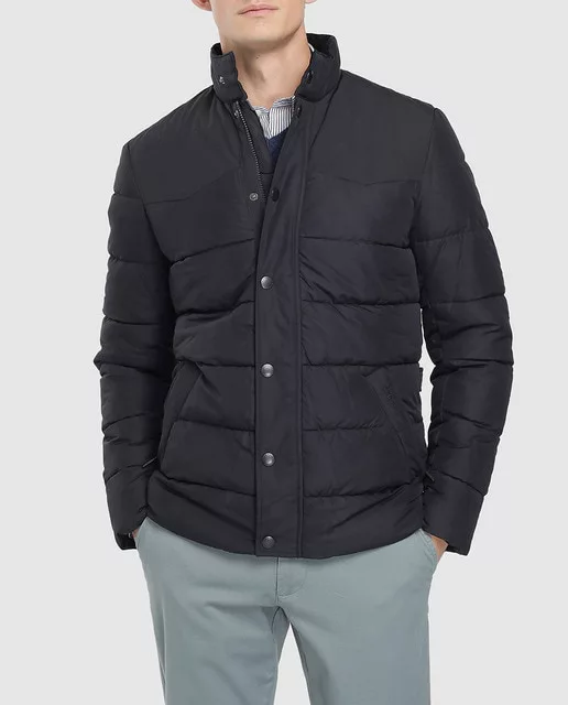 PLUMÍFERO DE HOMBRE BARBOUR AZUL ACOLCHADO