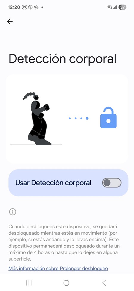 Detección corporal