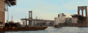 Rodar el apocalipsis no es barato ni fácil. Hicieron falta más de cinco millones de dólares y 1.000 extras para la escena más espectacular de Soy Leyenda