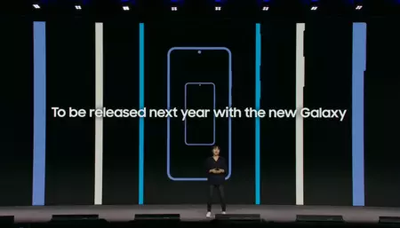 Samsung 開発者カンファレンスのスクリーンショット。