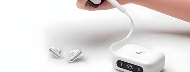 Estos audífonos también son power bank y tienen panel LED de control. Son de Anker y cuestan solo 700 pesos 