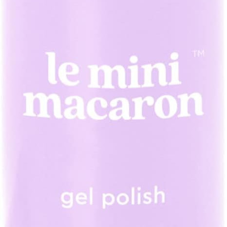 Le Mini Macaron Esmalte en gel (flor de lila) 