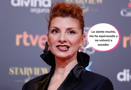 El mensaje con el que Najwa Nimri ha pedido perdón tras su agresión a un cámara: "No tengo excusas"