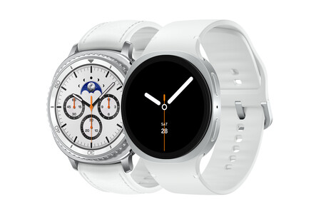A la izquierda el Samsung Galaxy Watch8 Classic, a la derecha el Watch8 | Imagen: Samsung
