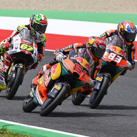 Brian Uriarte gana su primera carrera de Moto3 con 17 años y el malasio Hakim Danish se estrena en el podio 