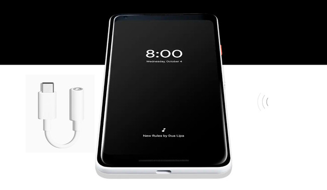 Adaptador auriculares Pixel 2