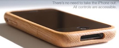iWood: La carcasa de madera para el iPhone