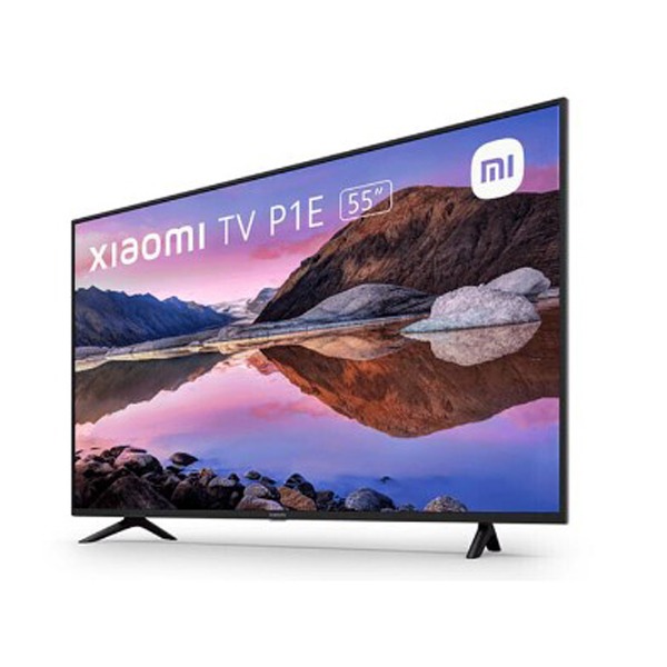 TV LED 55" - Xiaomi TV P1E, UHD 4K, Smart TV, HDR10, Google Assistant, Dolby Audio™, DTS-HD®, Negro