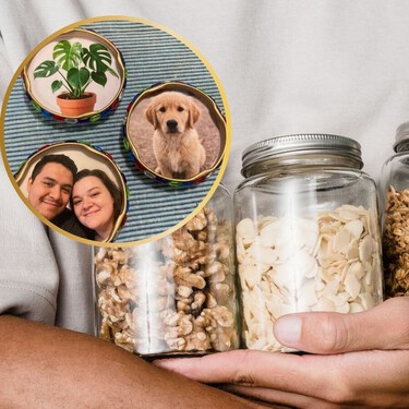 Cómo hacer un portarretratos para el refrigerador con tapas de frascos de vidrio: fácil, bonito y sin gastar de más 