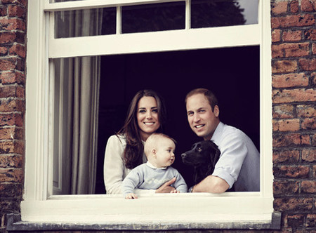 ¡Qué mayor está ya el Príncipe George!