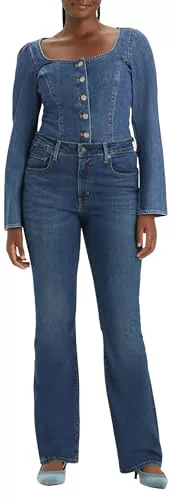 Levi's 725 High Rise Bootcut Vaqueros, Blue Wave Light, 25W / 30L Mujer