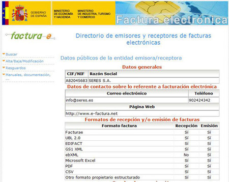 Base de Datos de Entidades Emisoras en España