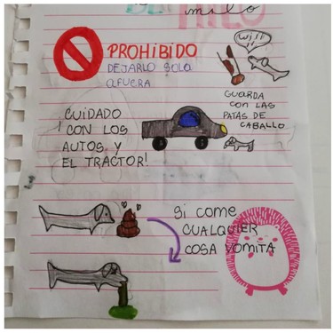 El entrañable y divertido manual de instrucciones que una niña deja a su tía, para que sepa cuidar de su perro en vacaciones