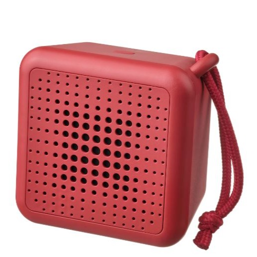 VAPPEBY
Altavoz portátil Bluetooth®, impermeable rojo

