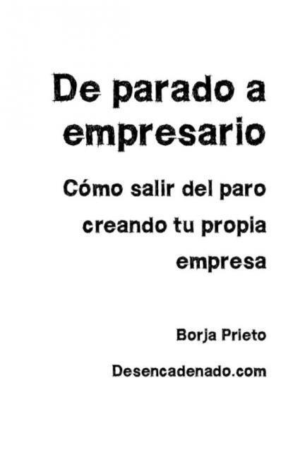 De parado a empresario