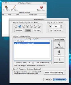 MP3 Alarm Clock: Despertador programable con tus MP3 favoritos