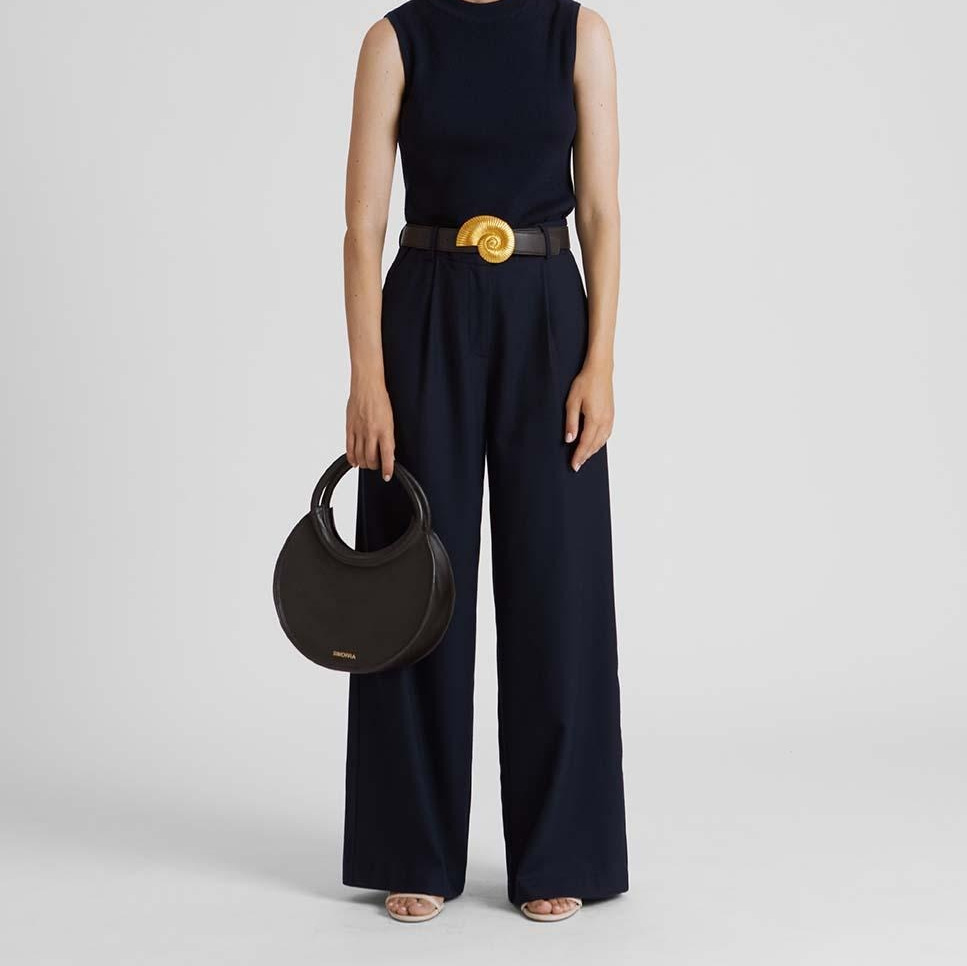 Simorra
Pantalón de mujer pinzas ancho