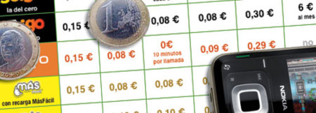 Comparativa: tarifas únicas de los pequeños operadores