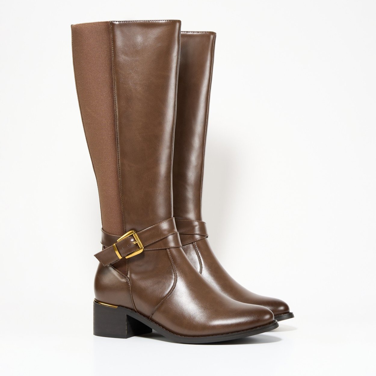 Botas altas marrones