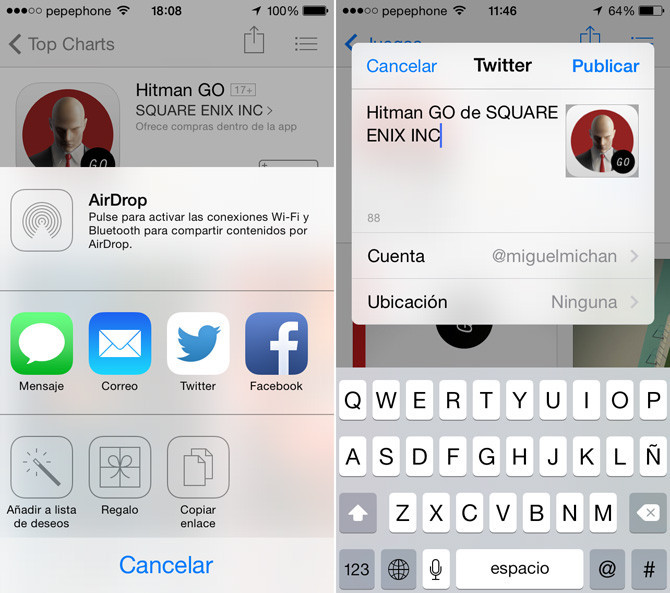 iOS desde cero: Lista de deseos y botón Compartir